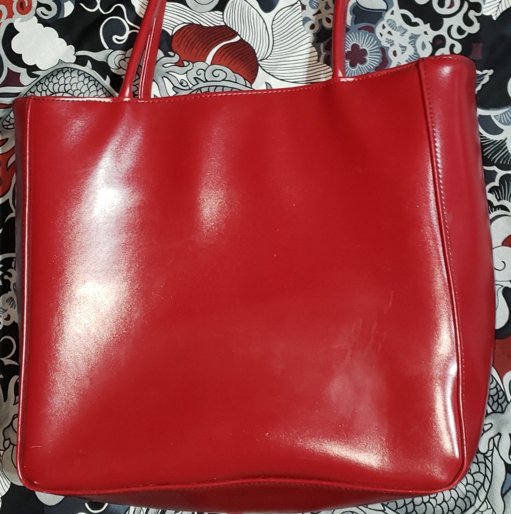 Estee Lauder Red Purse